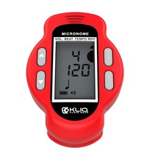 KLIQ MicroNome - Mini Rechargeable Digital Metronome - with Speaker Digital ...
