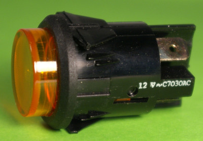 ARCOELECTRIC INDICATOR LAMP ARCOLECTRIC 7030 12V INCANDESCENT AMBER LOT OF 10