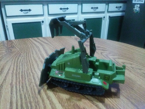 Vtg G.I. JOE ARAH Bomb Disposal Vehicle Incomplete 1985 Bulldozer - Picture 2 of 12