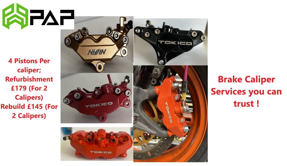 Pinza de freno delantera Honda CB1100 2016 sin ABS servicio de reconstrucción Foto 2 de 4