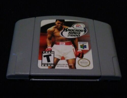 Knockout Kings 2000 (Nintendo 64, 1999) Original N64 Game Cartridge Only - Picture 1 of 3