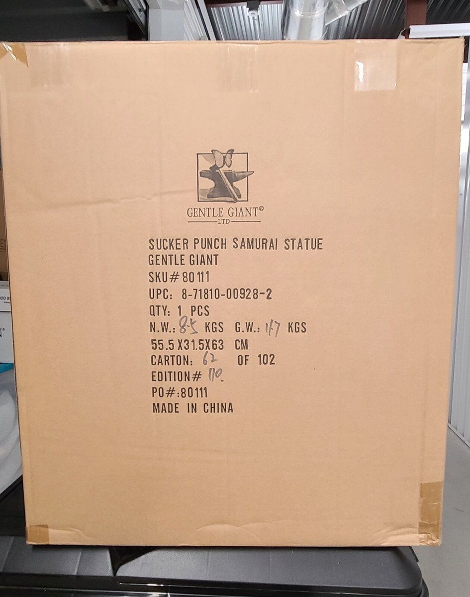 Gentle Giant 1/4 Sucker Punch Movie Colossal Samurai w/ Mini-gun