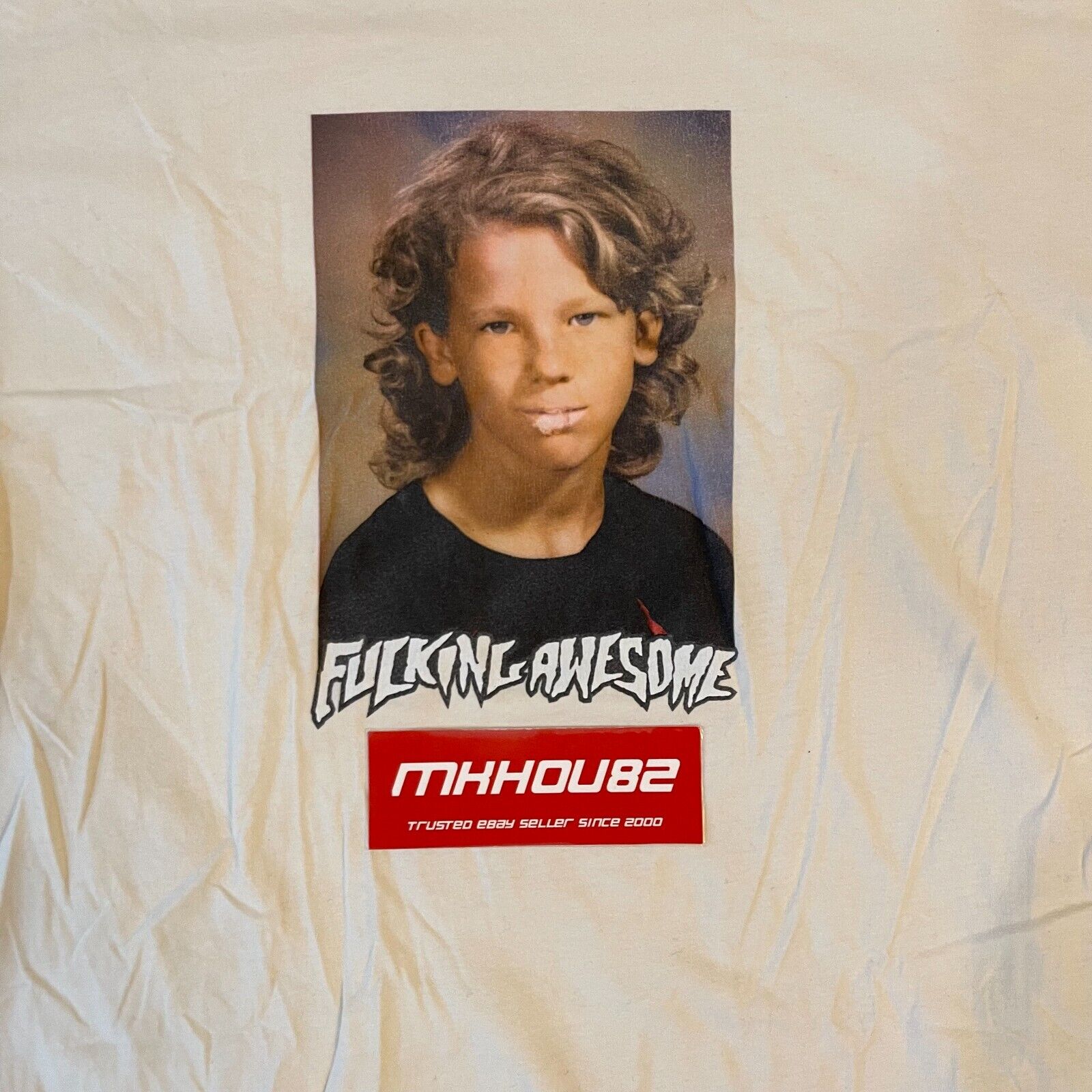 Vintage F*cking Awesome Jason Dill Class Photo Tee T-Shirt Supreme 2014  Size XL