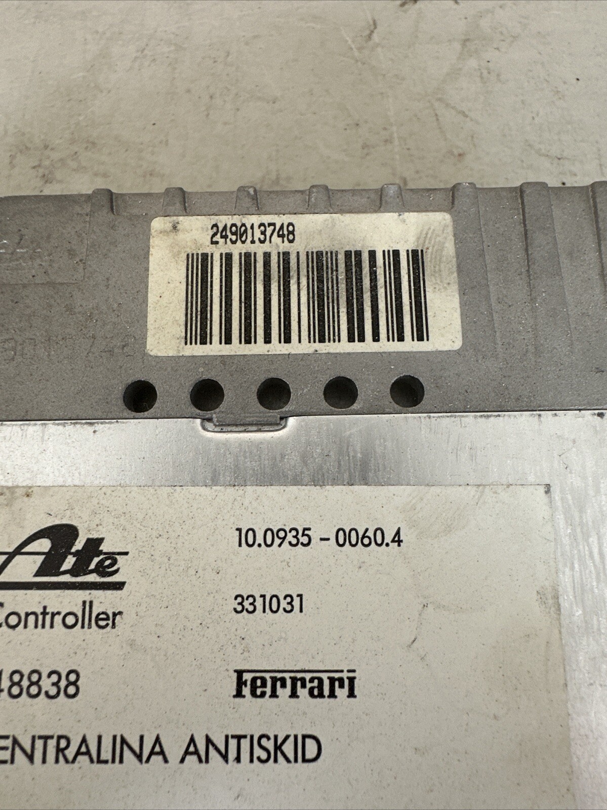 Ferrari 348 355 Brakes Electronic Control Module Antiskid ECU 148838 CORE READ