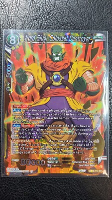 Lord Slug, Colossal Destroyer BT19-112 M PF DBZS Fighters Ambition