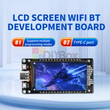 ESP32 LCD WIFI Bluetooth Development Board ESP32-WRO/-32 Module Type-C DIY