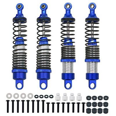 4Pcs Full Metal 90mm Rc Shocks For 1-10 RC Car HSP RGT Himoto Redcat Shocks A...