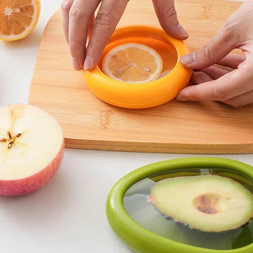 Silicone Avocado Tomato Saver Reusable Holder Fresh Stretch Pod Fridge Kkitchen - Picture 4 of 16