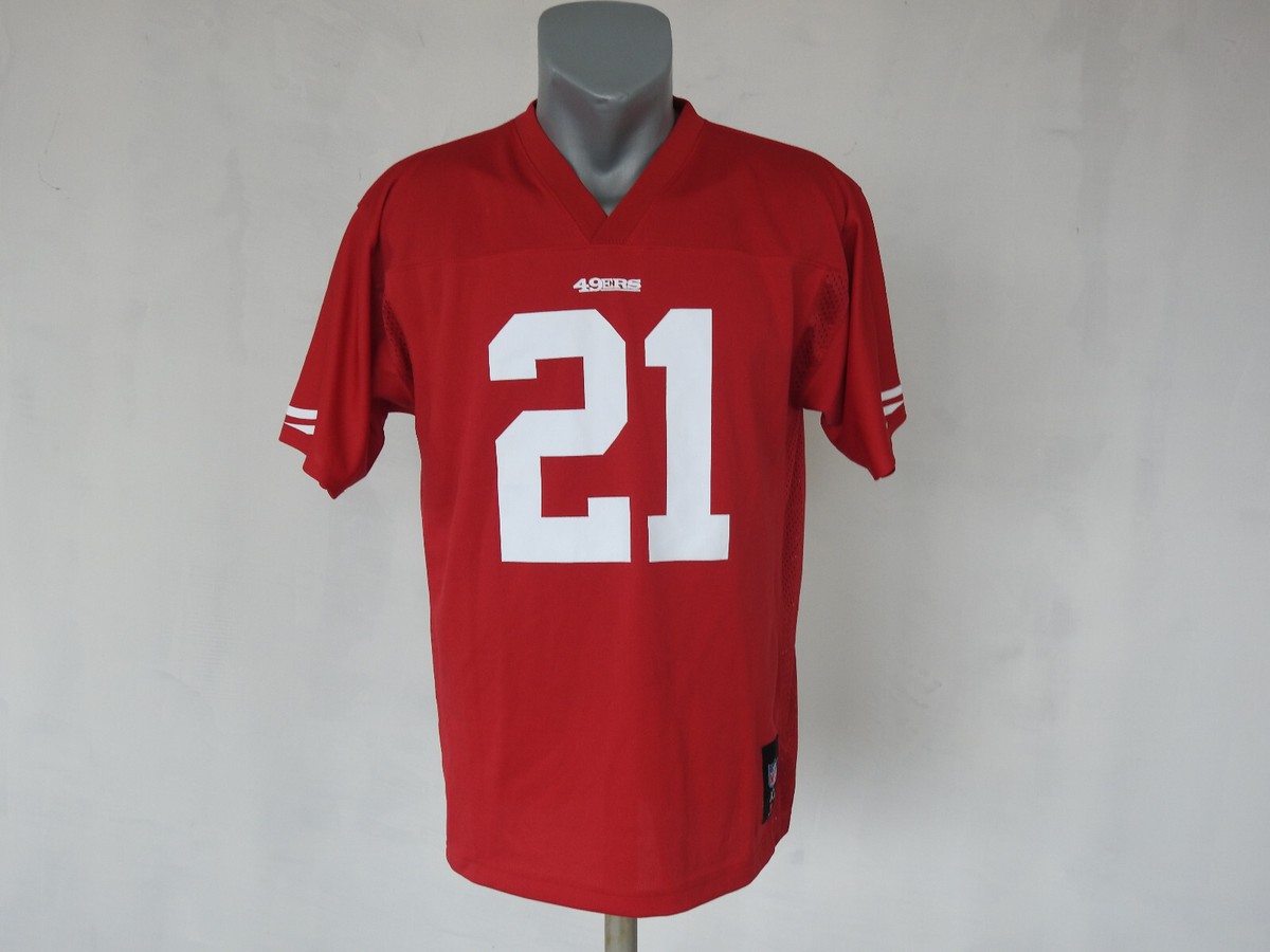 San Francisco 49ers Jersey #21 Gore Red Shirt Size Boys XL