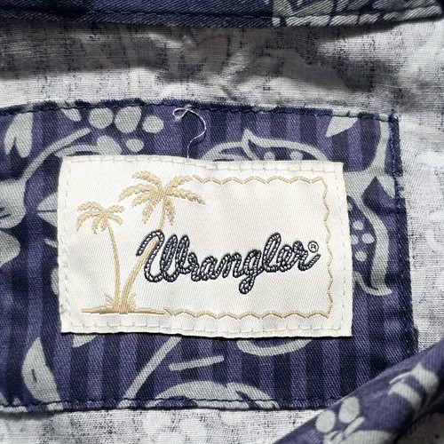 Wrangler Western Wear Men's XL Floral Pearl Snap Classic Fit Button Up Shirt - Picture 11 of 13