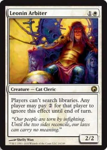 Leonin Arbiter LP, English MTG Scars of Mirrodin - Picture 1 of 1