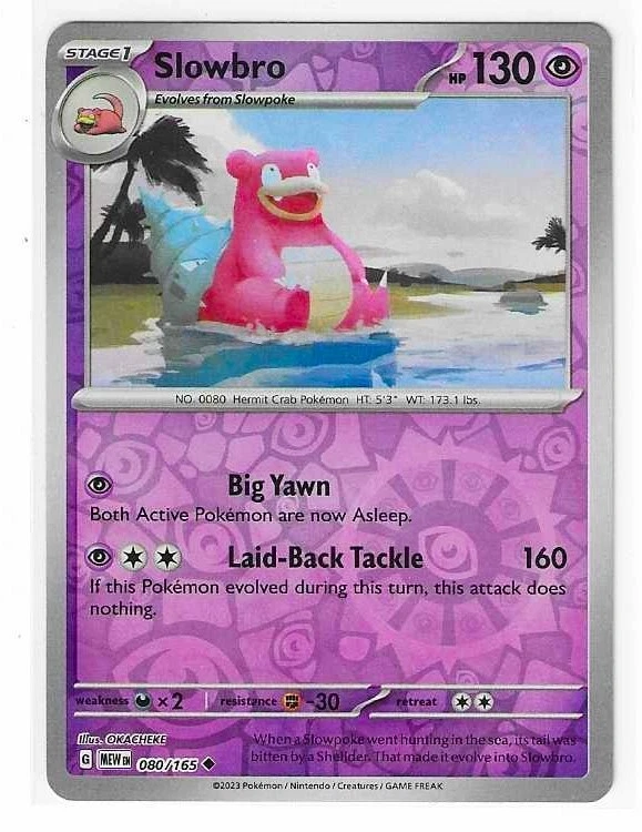Slowpoke 079/165 Sv2a: Pokemon Card 151 for sale | eBay