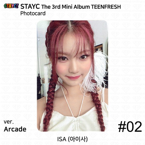 StayC 3rd Mini Album TEENFRESH Original Ver Digipack Ver Photocard 4cut Photo - Picture 6 of 120