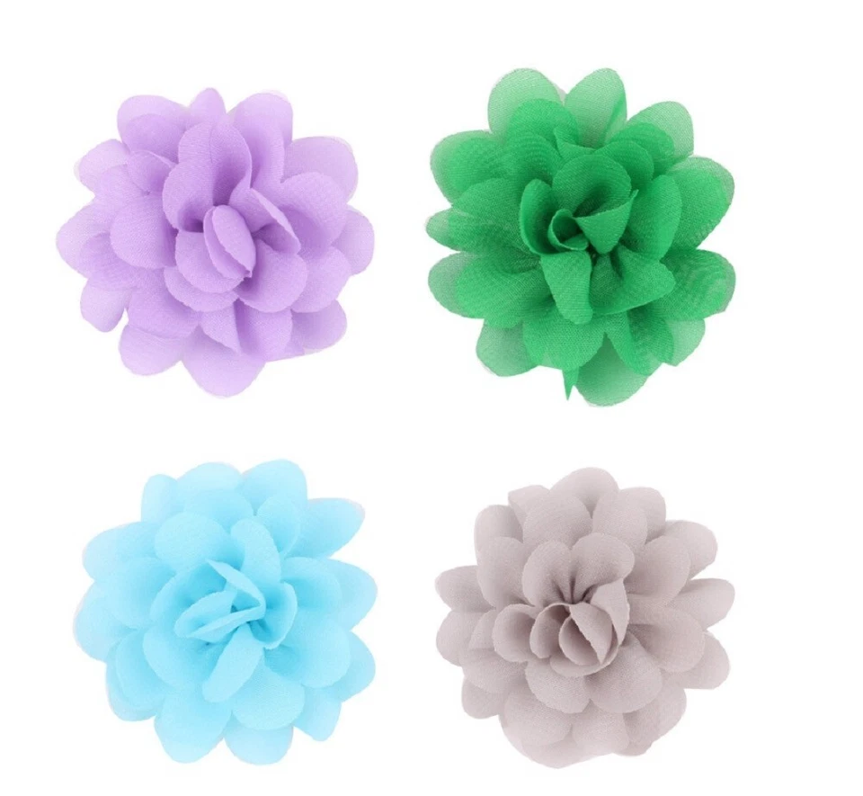 20-Pack Baby Girls Boutique Grosgrain Ribbon Hair Bow Clips–Kids Hair Accessorry - Image 3 of 4