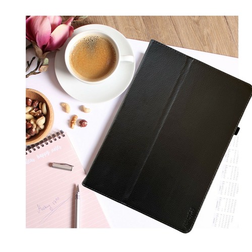 Premium Leder Schutzhülle Apple iPad Pro 12.9" 2021 5.Gen Tablet Tasche Cover - Picture 4 of 12