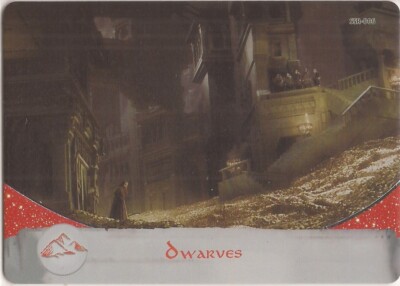 Lord of the Rings & Hobbit: RARE Japanese SSR-006 Dwarves Chase Card