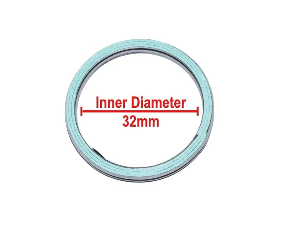 Suzuki New K&L Exhaust Pipe Muffler Header Gasket 0133-031 - Image 3 of 4