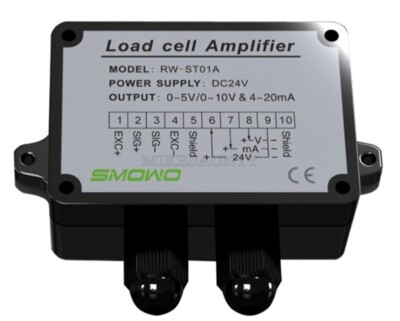Loadcell / Strain Gauge Amplifier Dual Signal Output (0~5V / 4~20MA) New 