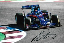 Alexander Albon "Toro Rosso Racing 2019" autograph signed 20x30 cm picture