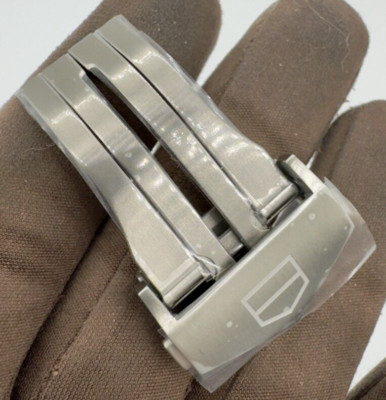 Genuine Tag Heuer Monaco Deployment Deployant Titanium Clasp Buckle FC5074 22mm