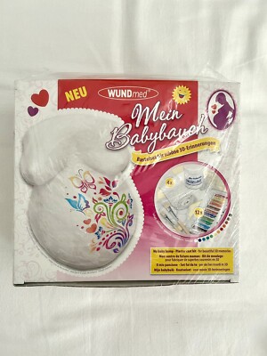 3 D Babybauch Abdruckset, Geschenk Babyparty