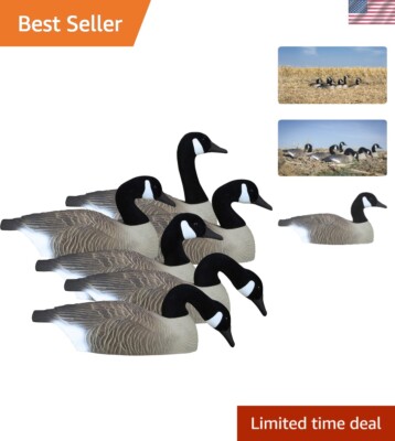 Half Shell Goose Decoys for Waterfowl Hunting | Realistic & Stackable for Opt...