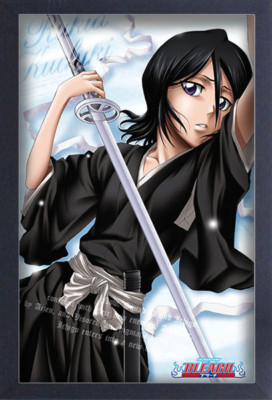 BLEACH RUKIA POSE 13x19 FRAMED GELCOAT POSTER ANIME TV SERIES