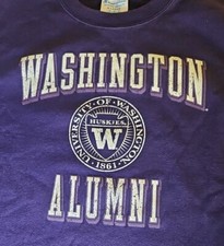 VTG Washington Huskies Champion Reverse Weave Crewneck Sweatshirt Men  s Size XL