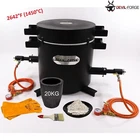 DEVIL-FORGE FB3Hb–20KG Gas Propane Furnace Foundry Oven Kiln +Crucible USA (NEW)