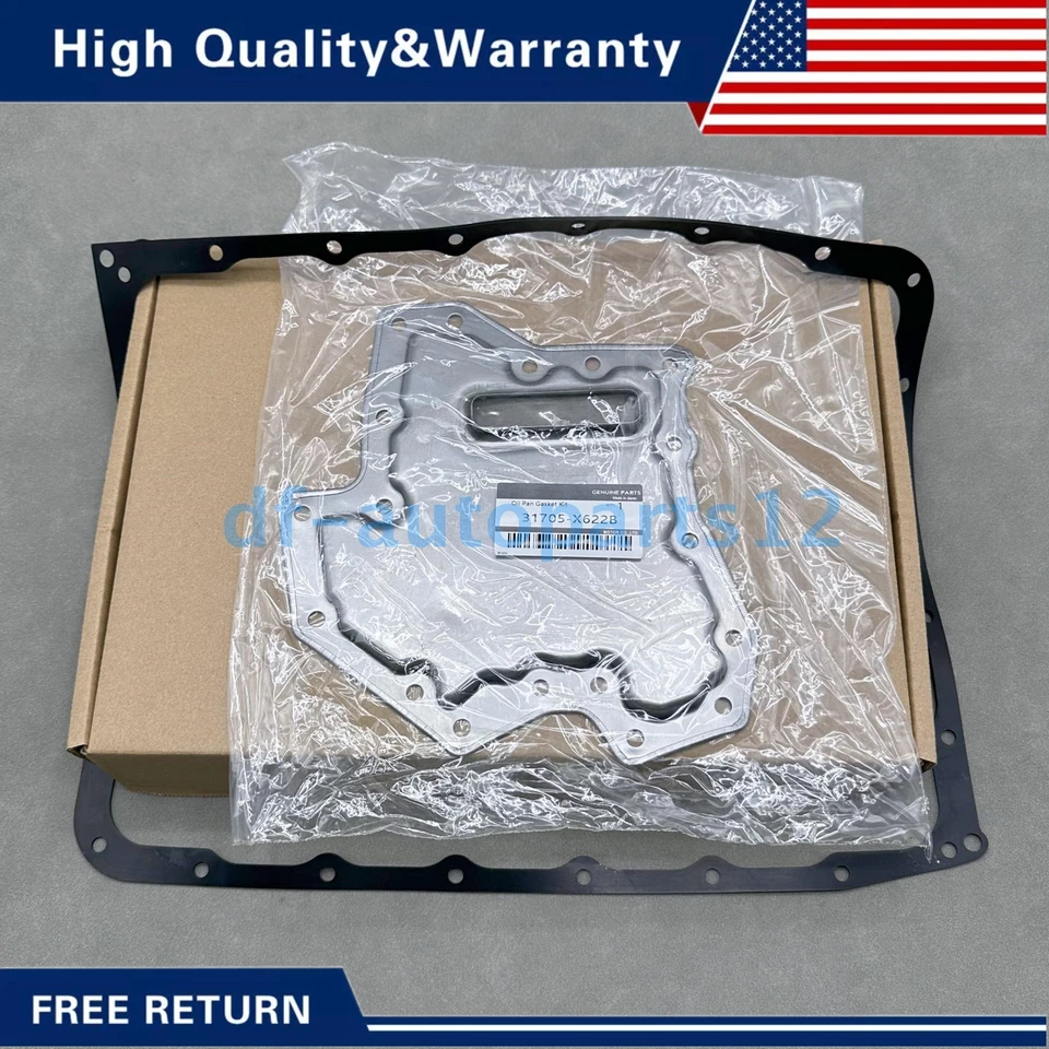 New Transmission Filter Oil Pan Gasket Kit For Infiniti QX70 G37 Q40 Q50 Q60 Q70 Foto 2 de 4