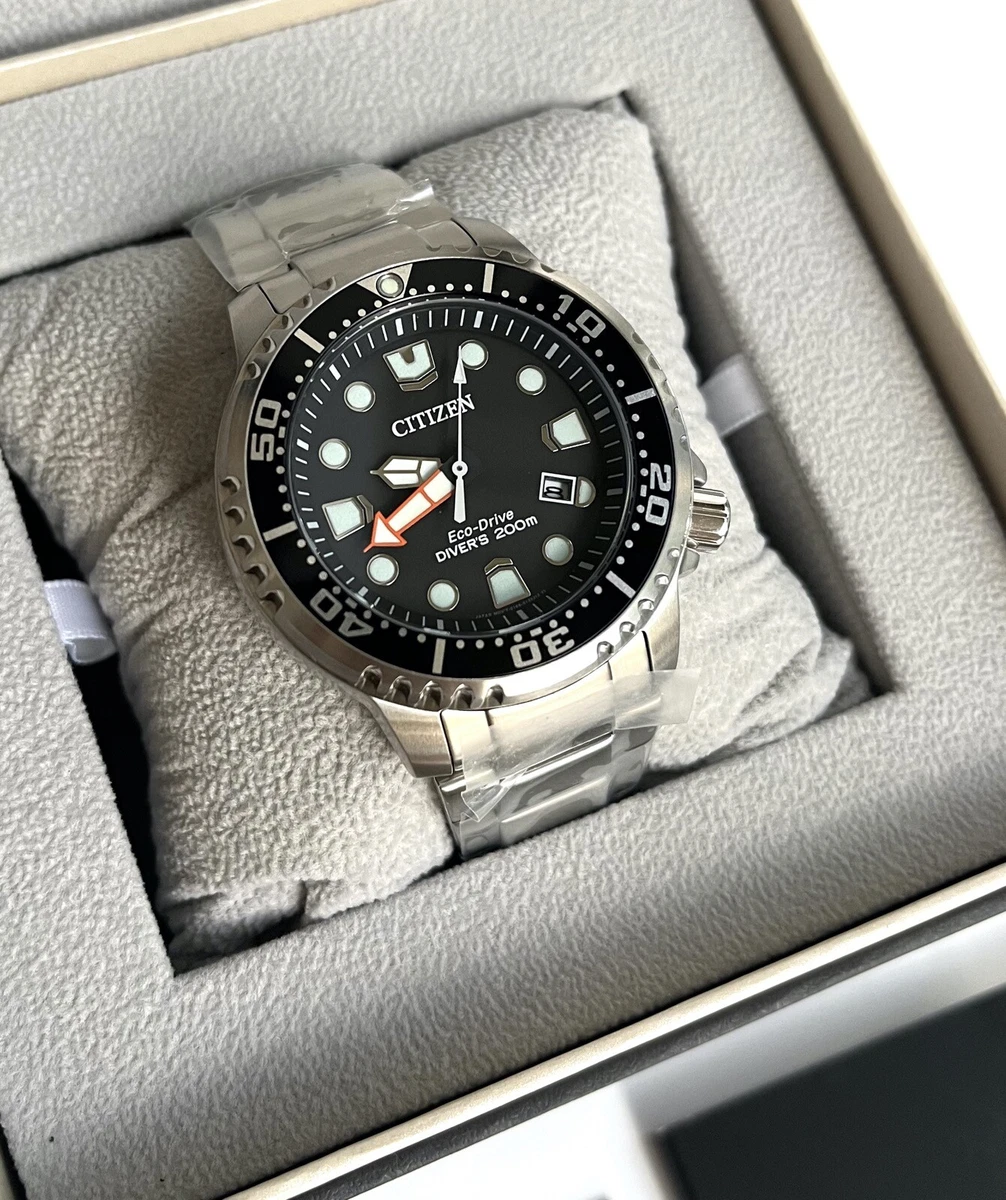 New Citizen Promaster Diver Watch BN0150 61E EcoDrive Black Dial