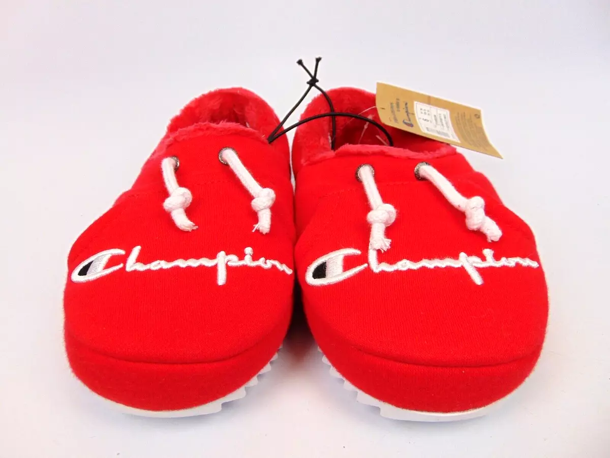 Champion sales slippers red