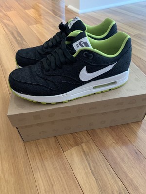 Nike Air Max 1 PRM 'Black Denim Cyber' - Size 9.5 - 512033-019 | eBay