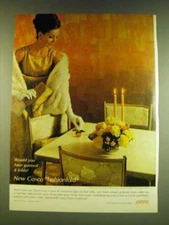 1966 Cosco Model 14-123 Table with 14-128 Chairs Ad - Would you have guessed it