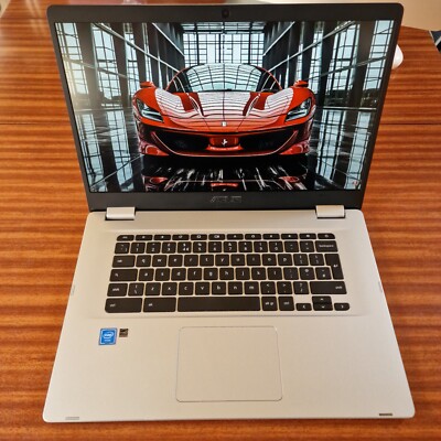 Asus Chromebook C523na, Celeron, 15''6', ChromeOS, 64Gb eMMc, 4Gb RAM (P01)     