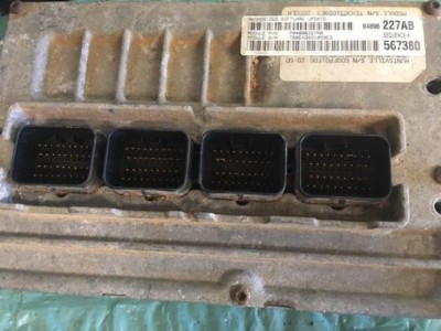 2002 Dodge Intrepid Oder Concorde ECM ECU Computer P04896227AB