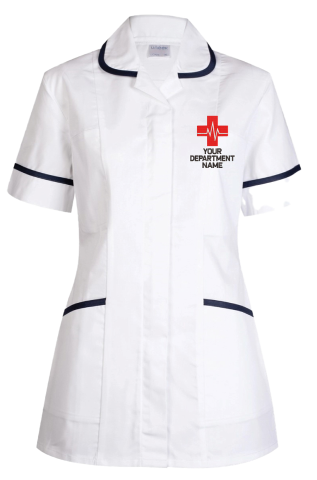 Personalised Embroidered Your Department Name Ladies Tunic Doctor