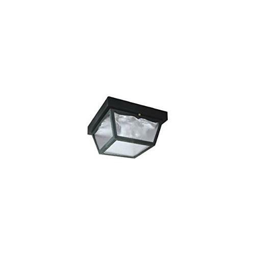 Black Outdoor Ceiling Fixture - 6 Pack - Picture 3 of 3