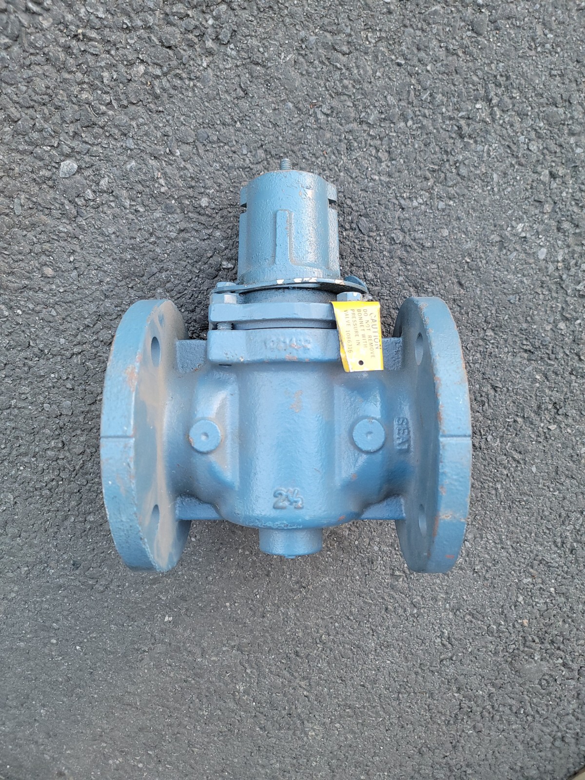 DEZURIK 2-1/2" FLANGED PLUG VALVE 1086316