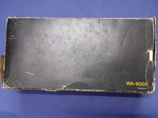 Sony WA 8000 Walkman Cassette player W box papers read For parts or repair