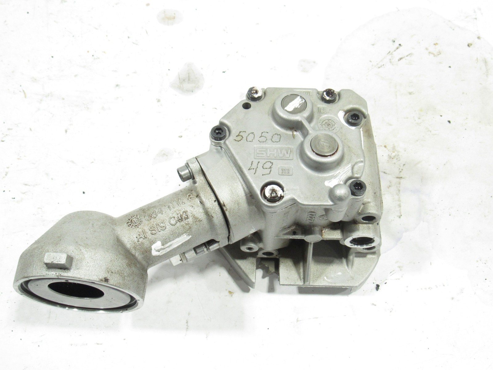 12-18 Bentley Continental GT W12 2015 6.0L Lower Engine Oil Pump Assembly |:A