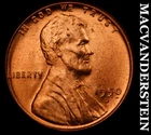 1950-D Lincoln Wheat Cent - Red Choice Gem Brilliant Unc  No Reserve  #K1510