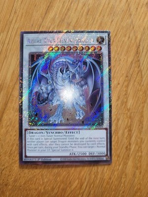 Azure Eyes Silver Dragon RA04-EN208 Platinum Secret Rare English 1st Edition