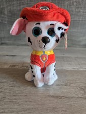 Paw Patrol - MARSHALL the Dalmatian 6" - TY Beanie Boos - NEW g41