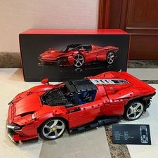 *New* 42143 Ferrari Daytona Red SP3 Building Blocks MOC Technic 3778pcs