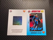 2026 Fleer Ultra Superman Animation Cel Superboy-Prime /13 Auto Sean Chen COA