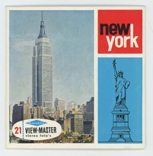 New York City Sawyer's Belgian-made View-Master Packet A-689-N Exc. Cond.