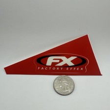 RARE Vintage 90s FX Factory Effex Sticker Motocross MX Cycle Decal 1" x 2.625"
