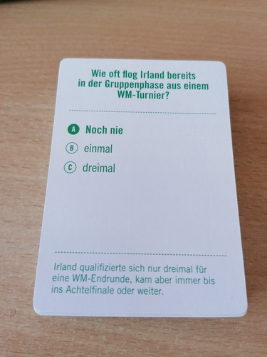 JAMESON WM QUIZ 2026 JAMESON X 11 FREUNDE KARTENSPIEL NIEGELNAGEL NEU OVP - Bild 9 von 10
