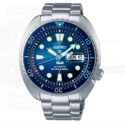 Seiko Prospex Sea Turtle Padi Special Edition Automatic 45 MM Watch SRPK01K1